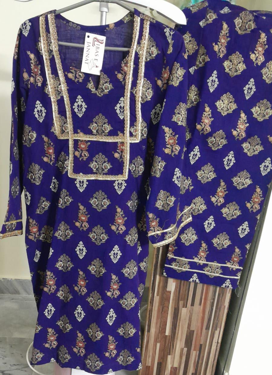 Chmki printed khadder